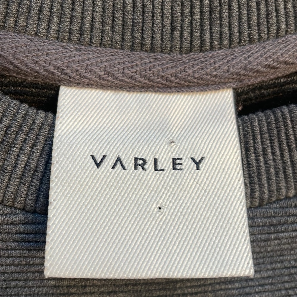 Varley Albret gray ribbed sweater dress small - Picture 6 of 11
